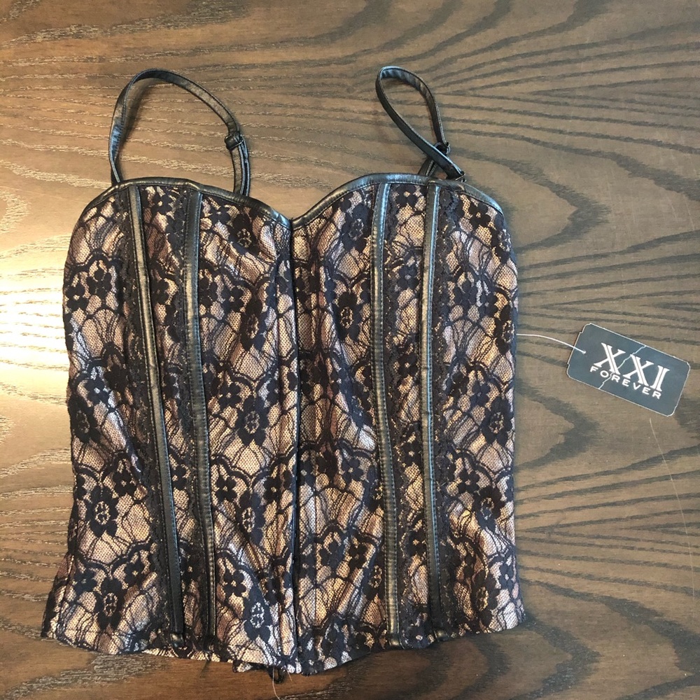 Lace Corset Top